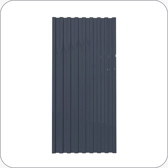 Профлист пэт (пластик), 3м, толщиной 1мм